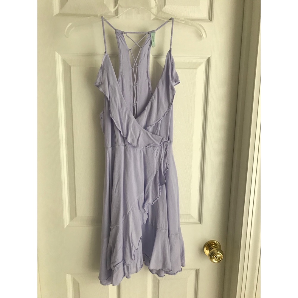 Urban Outfitters Lavender Wrap Dress
